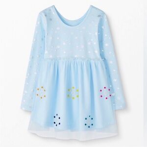 Hanna Andersson Frozen 2 Light Blue Tulle Dress